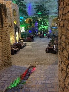 A part of the underground cave